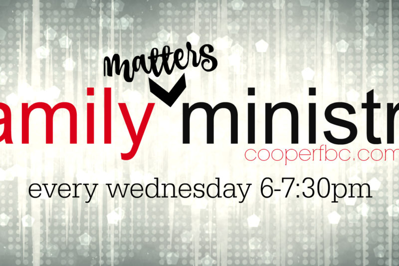 FAMILY MATTERS MINISTRY
